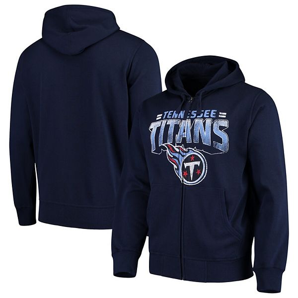 Officially Licensed Men's G-III Sports by Carl Banks Titans Zip Hoodie