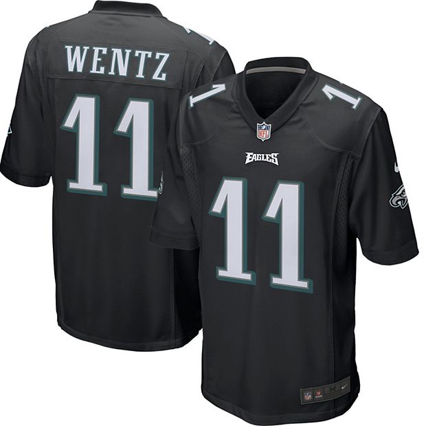 Nike Carson Wentz Philadelphia Eagles Youth Game Jersey (Black) XL