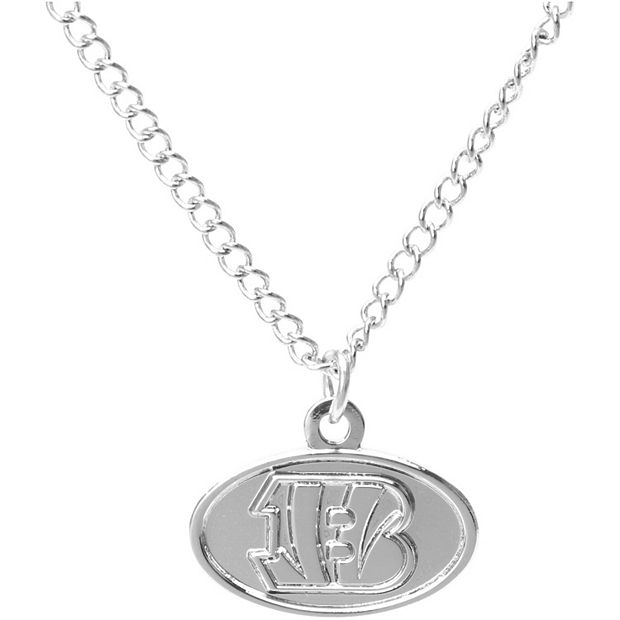 Cincinnati Bengals Pendant, 14K White - The GLD Shop