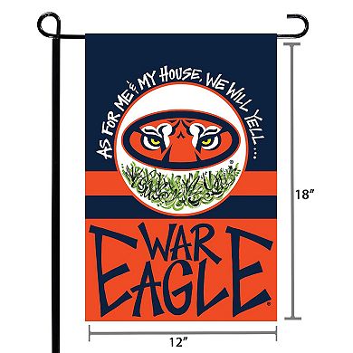 Auburn Tigers 12" x 18" Mascot Double-Sided Garden Flag