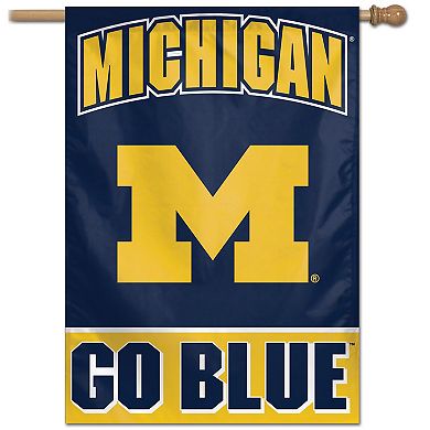 WinCraft Michigan Wolverines 28" x 40" Wordmark Single-Sided Vertical Banner