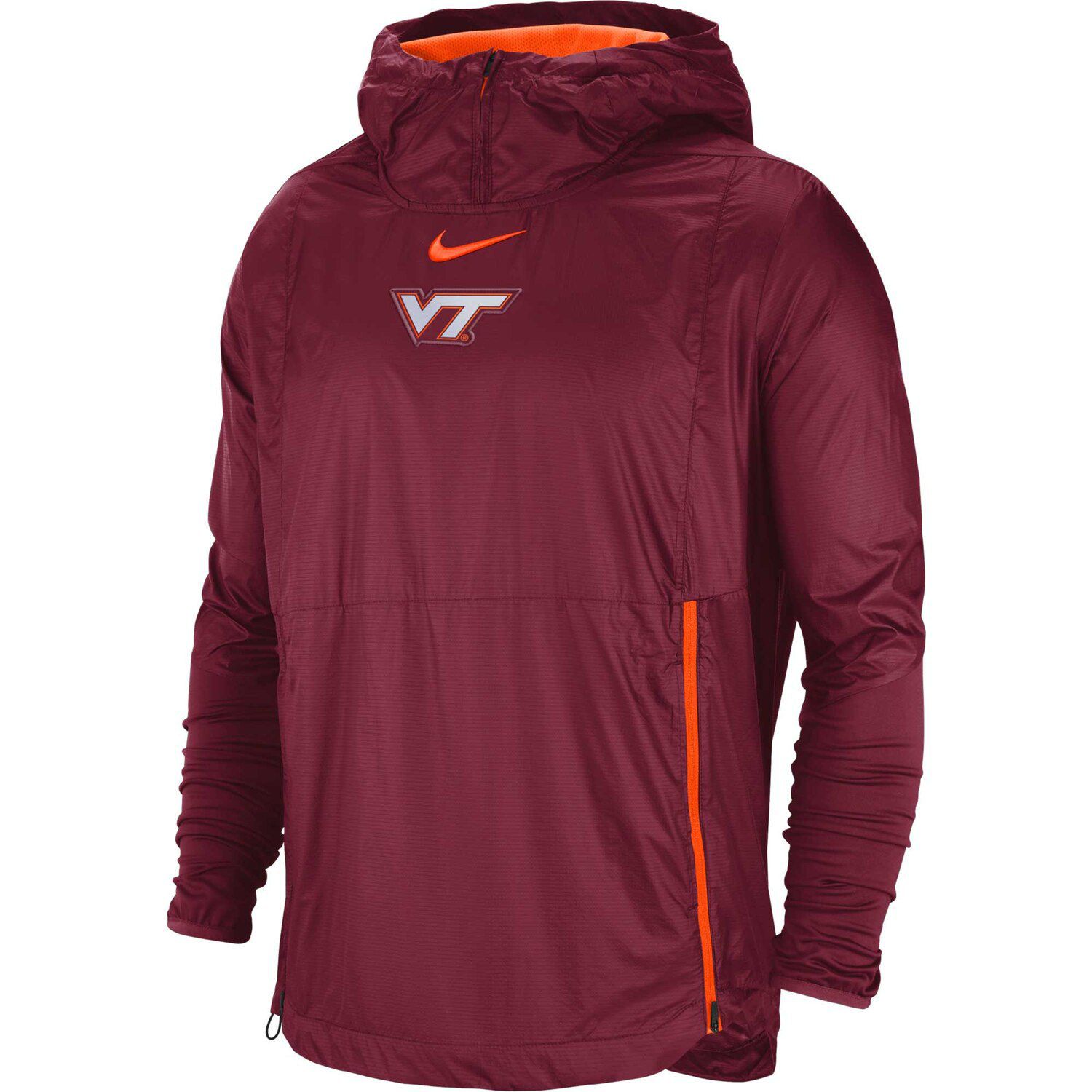 nike maroon pullover