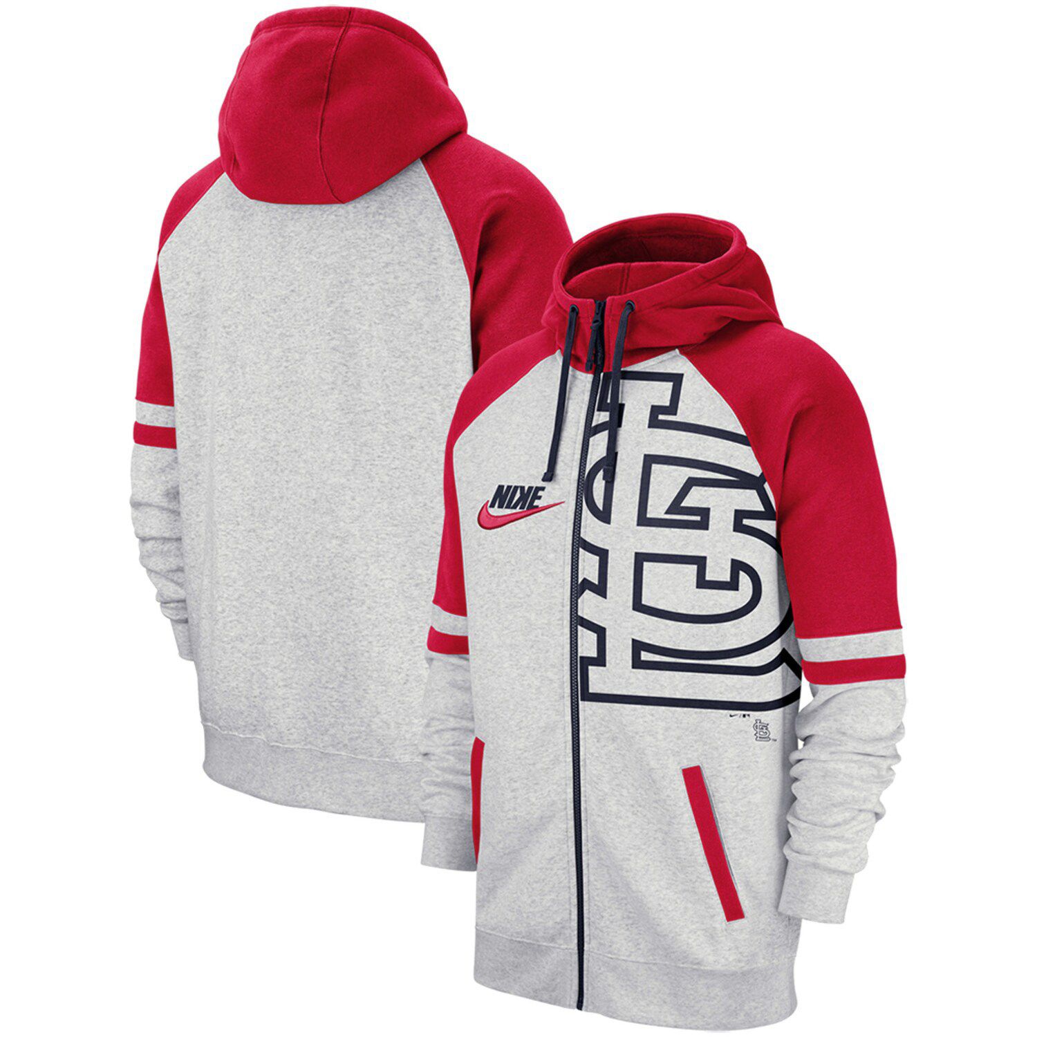 white st louis cardinals hoodie