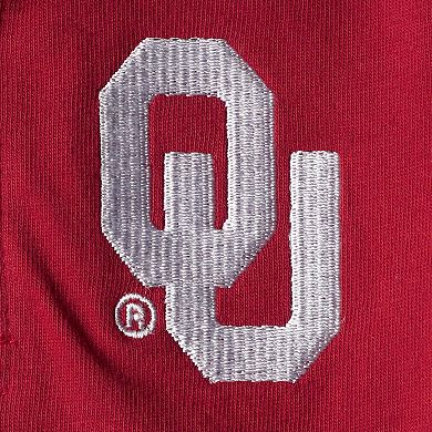 Infant Crimson Oklahoma Sooners Polo Bodysuit