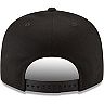 Men's New Era Black New York Yankees Black & White 9FIFTY Snapback Hat