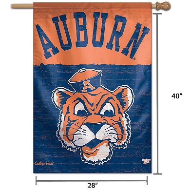 WinCraft Auburn Tigers 28" x 40" College Vault Single-Sided Vertical Banner