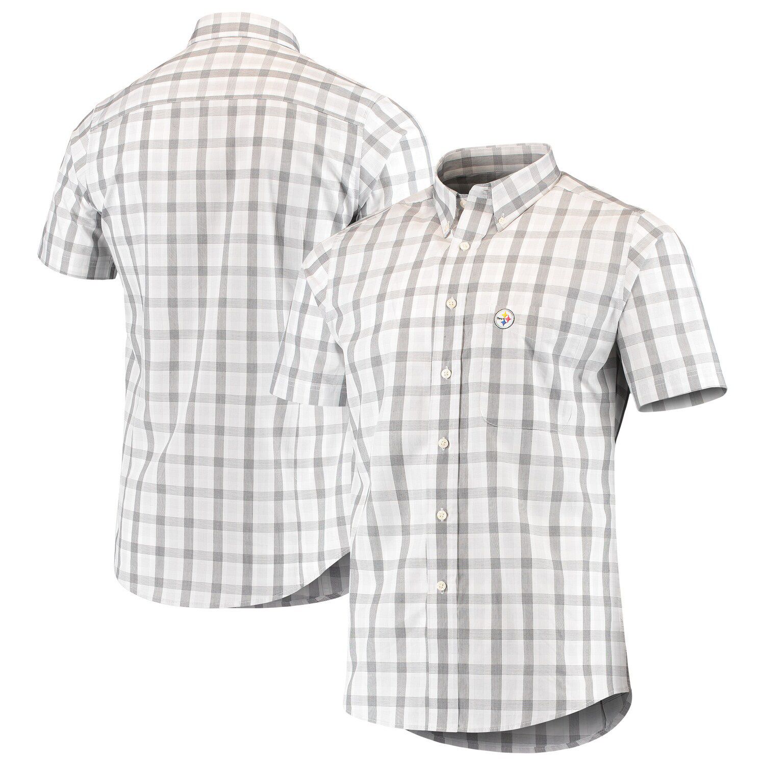 steelers button down shirt