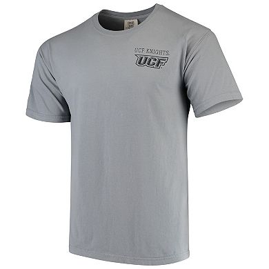Men's Gray UCF Knights Team Comfort Colors Campus Scenery T-Shirt
