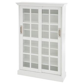 Windowpane Media Cabinet