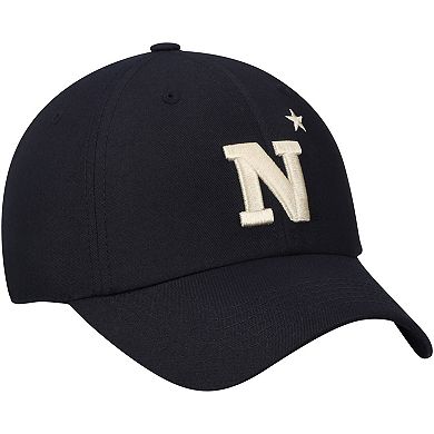 Men's Top of the World Navy Navy Midshipmen Primary Logo Staple Adjustable Hat