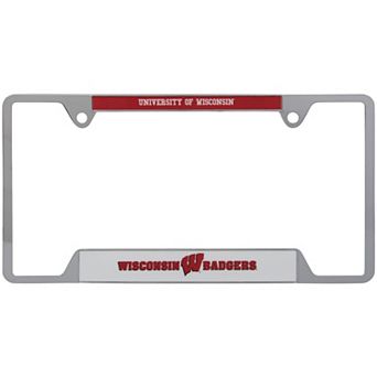 WinCraft Wisconsin Badgers License Plate Frame
