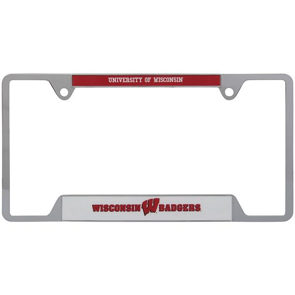 WinCraft Wisconsin Badgers License Plate Frame