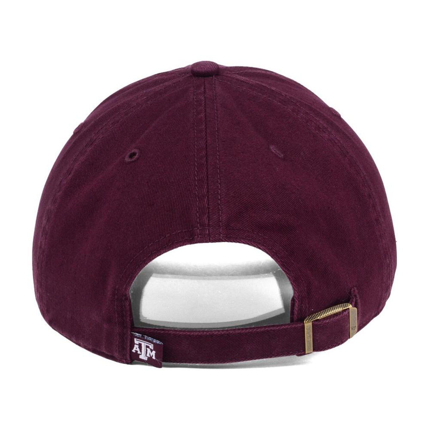 Officially Licensed Texas A&M Aggies Adjustable Cap - Maroon, Raised Logo, Relaxed Fit (One Size) - View #7