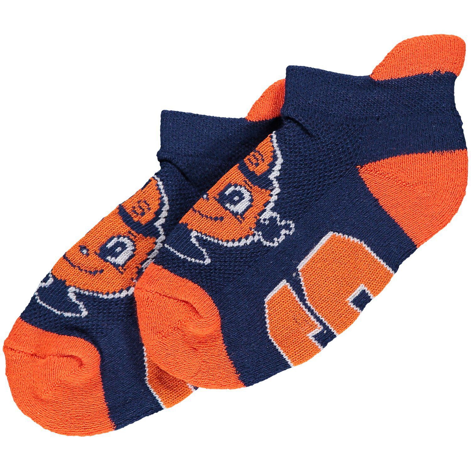 orange toddler socks