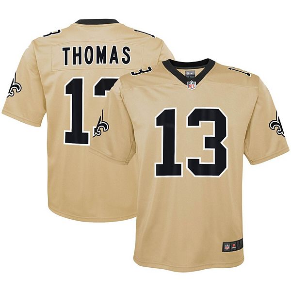 Youth Nike Michael Thomas Gold New Orleans Saints Inverted Game Jersey