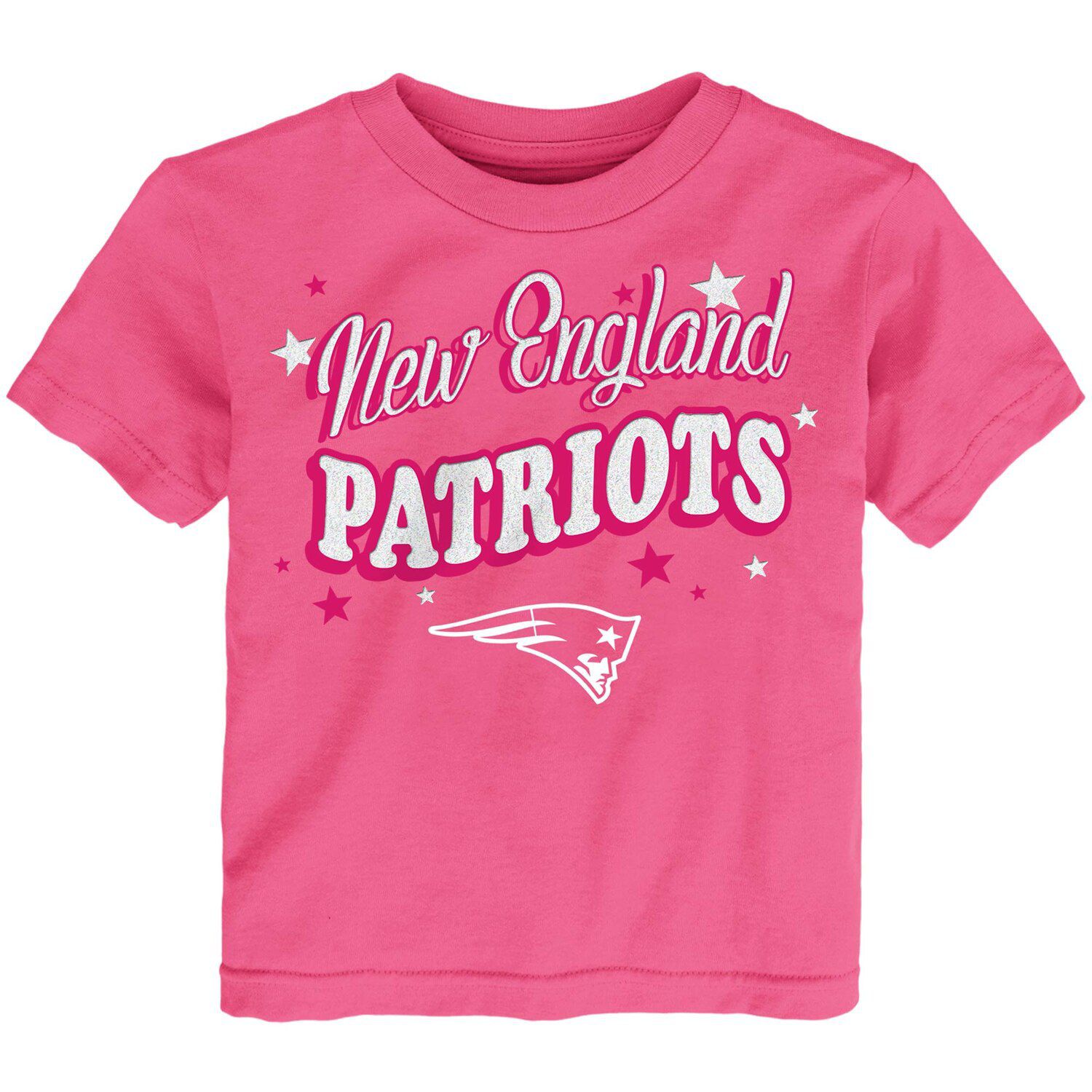Girls Infant Pink New England Patriots 