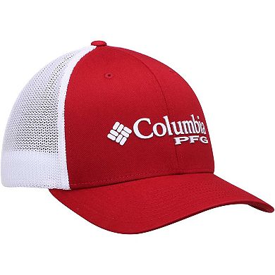 Men's Columbia Crimson Alabama Crimson Tide Collegiate PFG Flex Hat