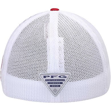 Men's Columbia Crimson Alabama Crimson Tide Collegiate PFG Flex Hat