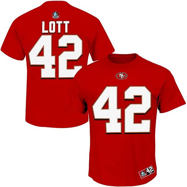 Mitchell & Ness x NFL 49ers Ronnie Lott Black T-Shirt