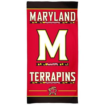 WinCraft Maryland Terrapins 30" x 60" Team Logo Spectra Beach Towel