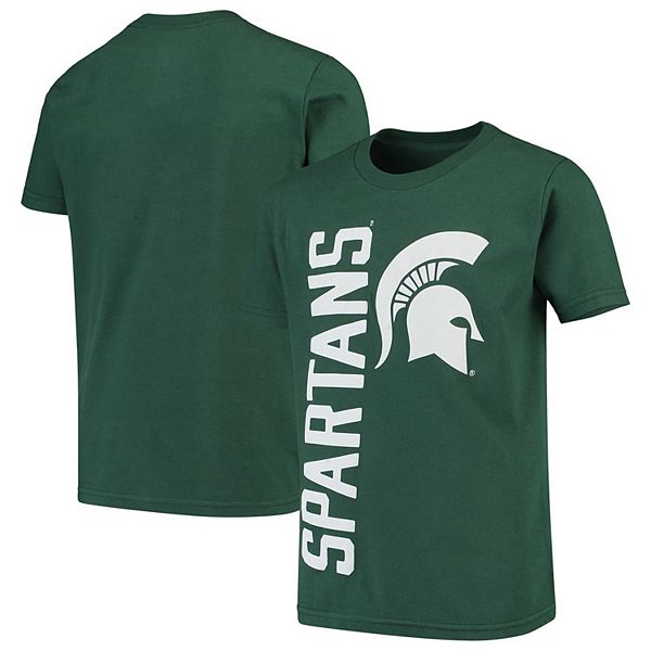 Youth Green Michigan State Spartans Big & Bold T-Shirt