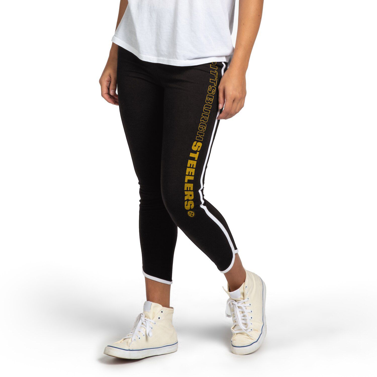 women's side stripe leggings