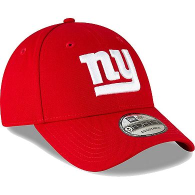 Men's New Era Red New York Giants 9FORTY The League Adjustable Hat