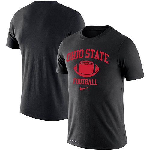 Men's Nike Black Ohio State Buckeyes Retro Football Lockup Legend ...