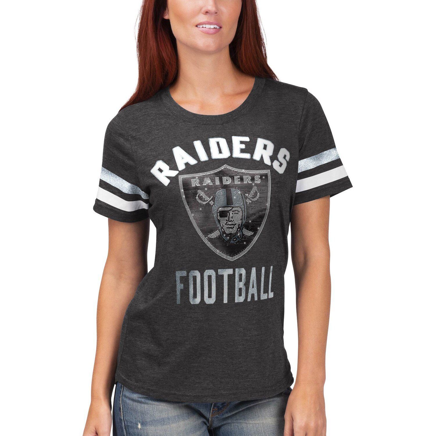 raiders bling shirt