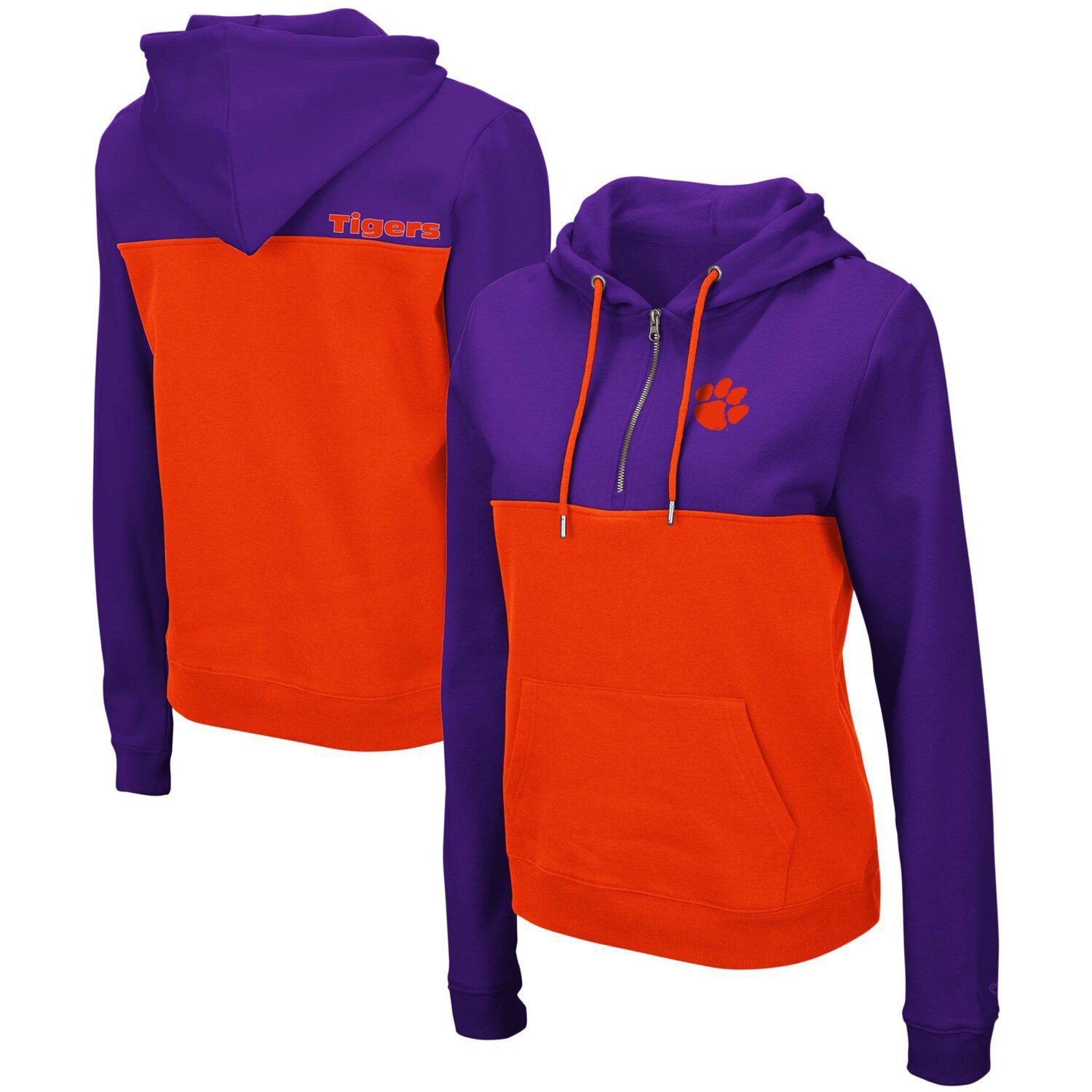 purple clemson hoodie