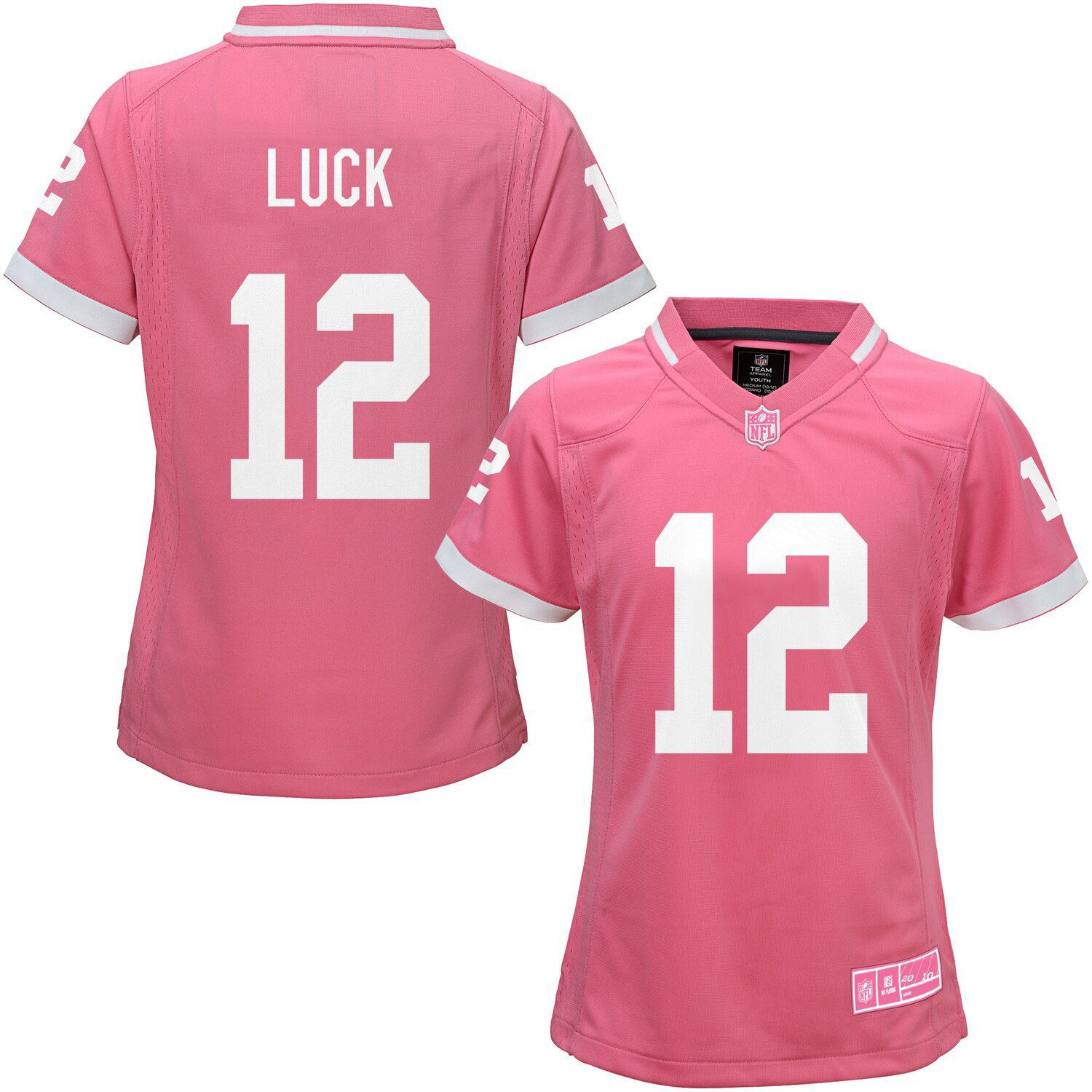 pink colts jersey