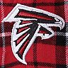 Men's Concepts Sport Red/Black Atlanta Falcons Ultimate Plaid Flannel Pants