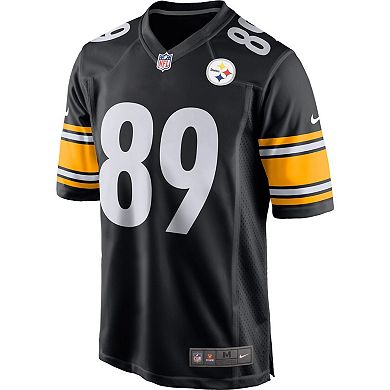 Men's Nike Vance McDonald Black Pittsburgh Steelers Game Player Jersey