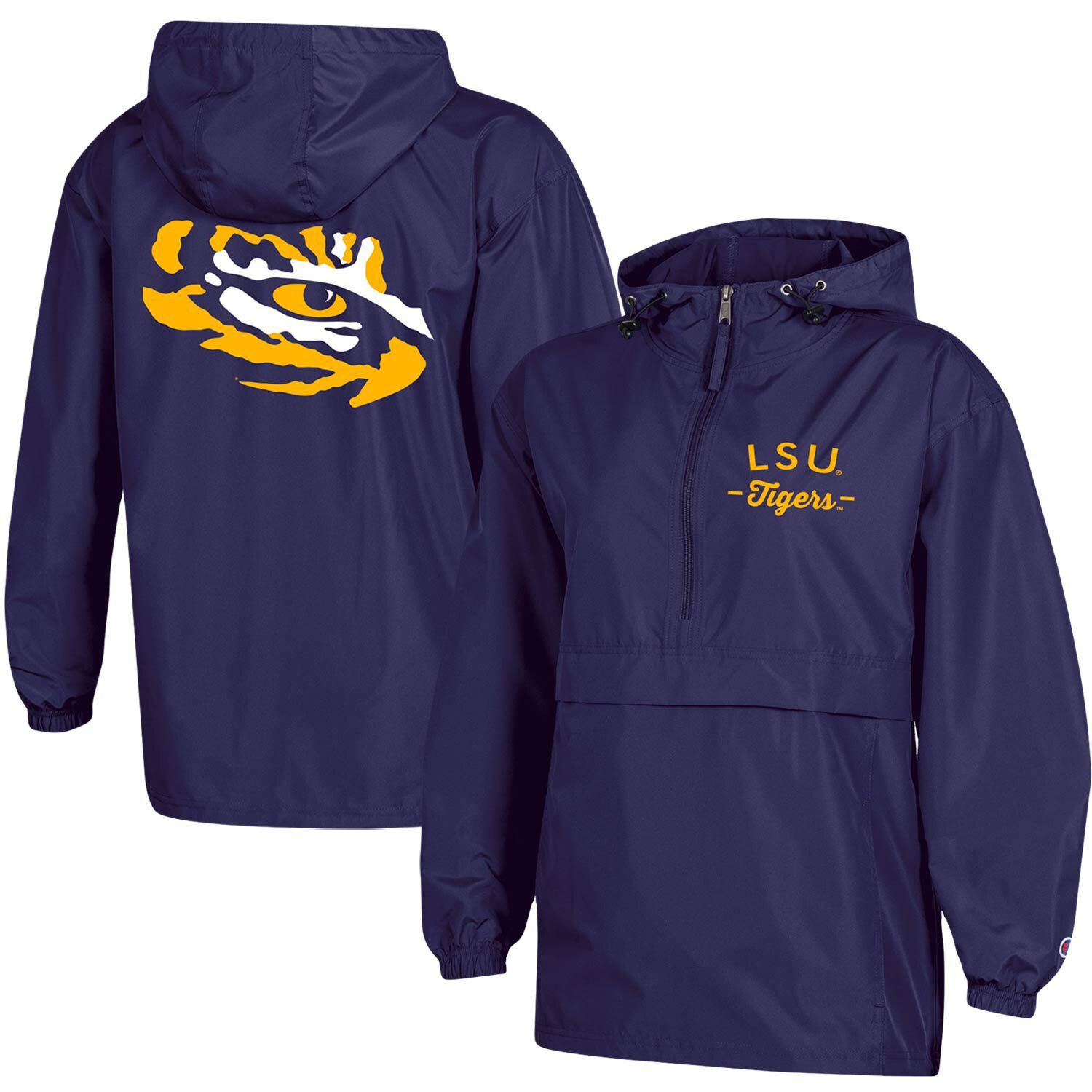 lsu champion windbreaker