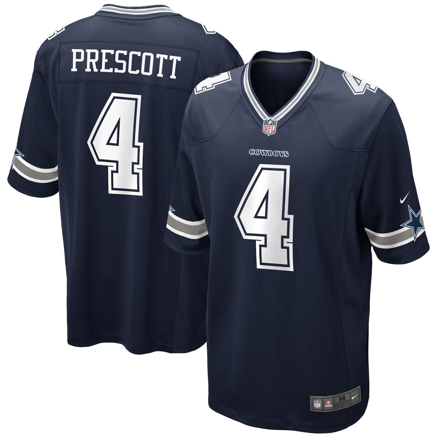 dak prescott jersey mens large