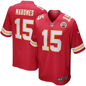 Men's Nike Patrick Mahomes Red Kansas City Chiefs Game Player Jersey