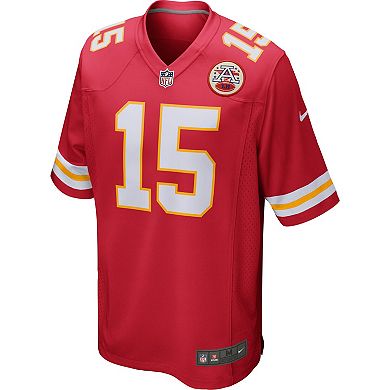Men's Nike Patrick Mahomes Red Kansas City Chiefs Game Player Jersey