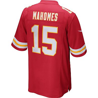 Men's Nike Patrick Mahomes Red Kansas City Chiefs Game Player Jersey