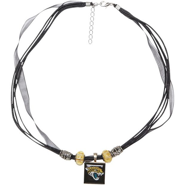 Jacksonville Jaguars WinCraft Women's Ribbon with Bead Lifetiles Necklace