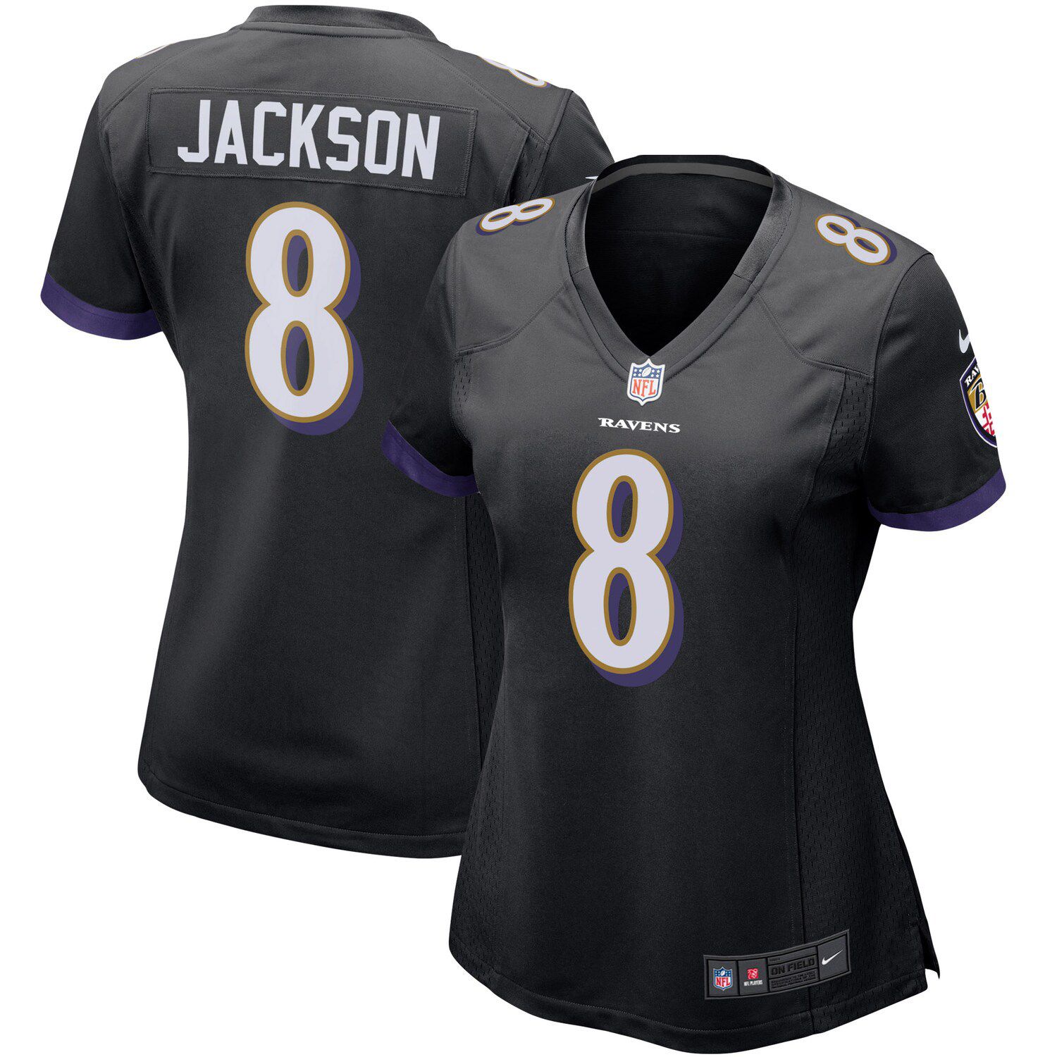 black ravens lamar jackson jersey