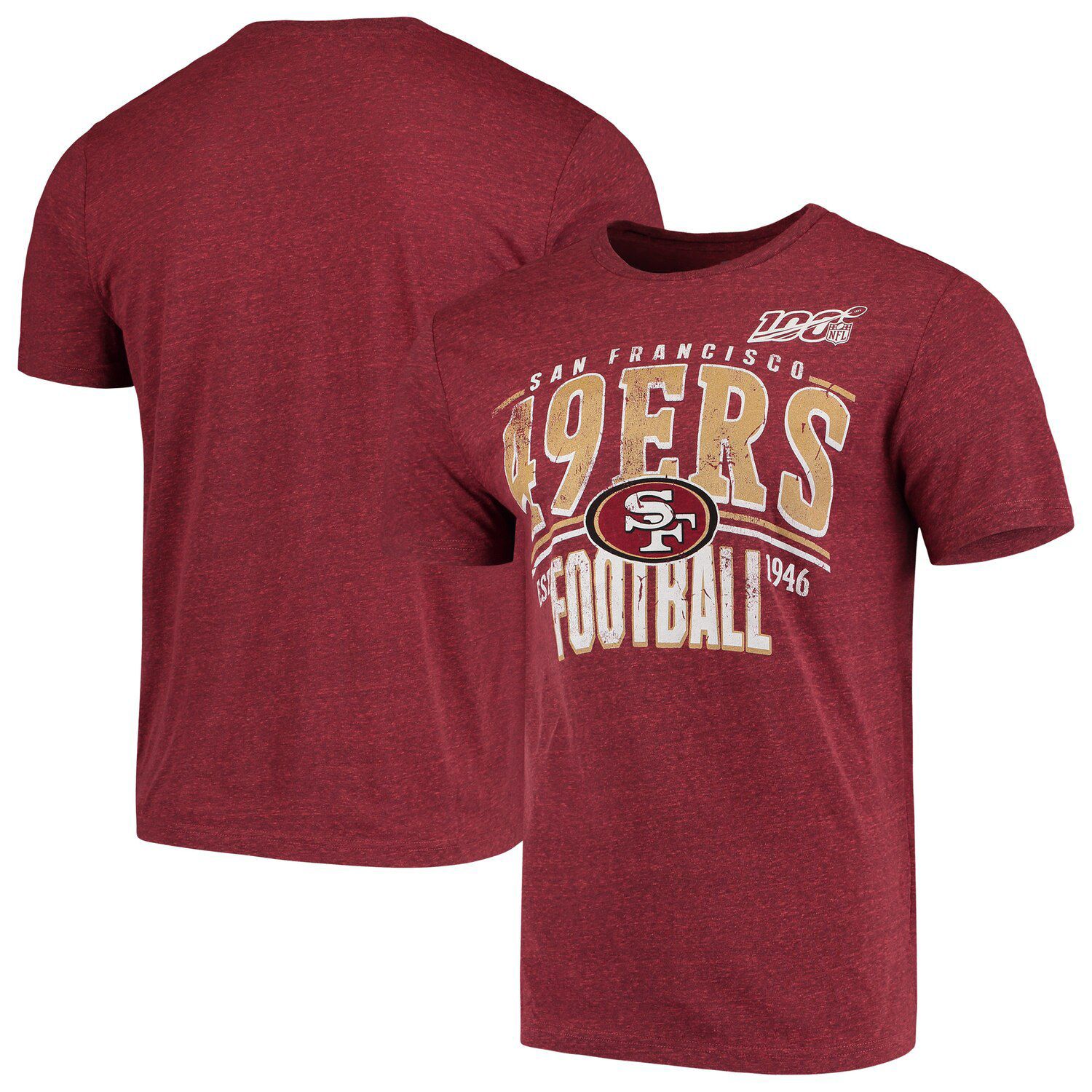 49ers 100th season jersey