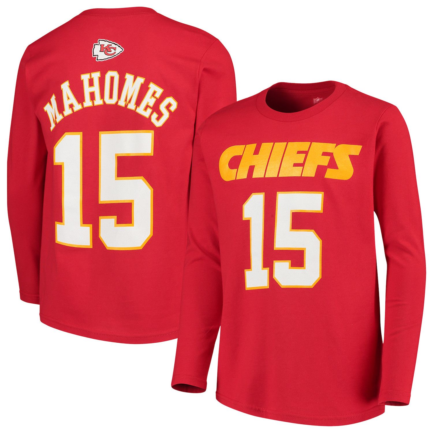 mahomes long sleeve jersey