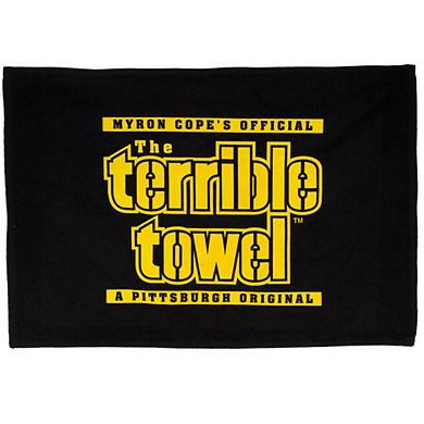 Myron Cope's Official - The Terrible Towel - A Pittsburgh Original - Black