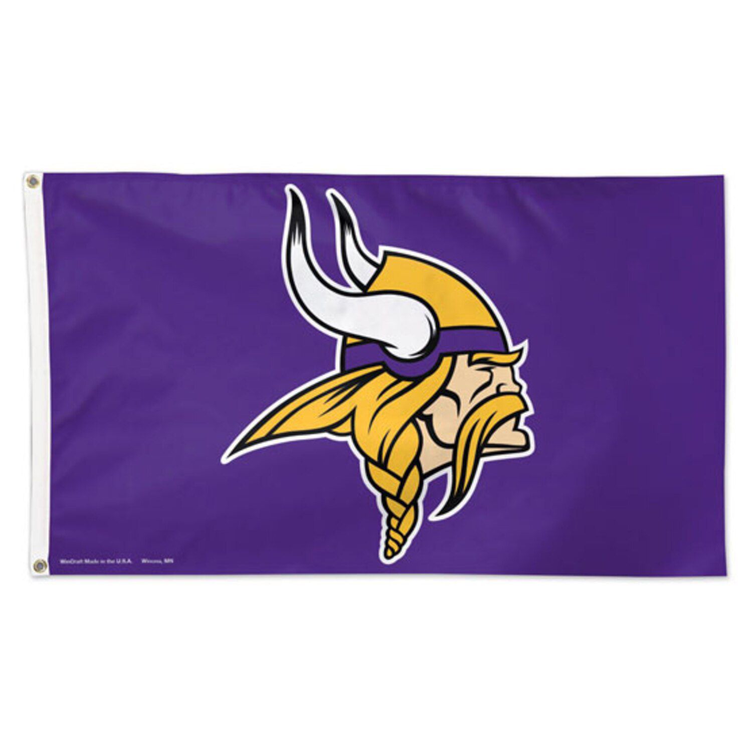 Image for Unbranded WinCraft Minnesota Vikings Deluxe 3' x 5' Flag at Kohl's.