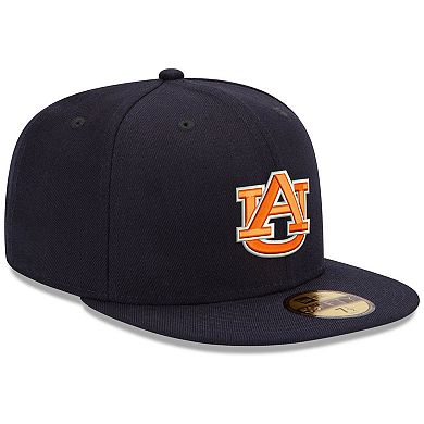 New Era Auburn Tigers Navy Blue 59Fifty Fitted Hat