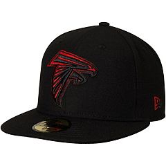 Men's New Era Black Atlanta Falcons Gulch 39THIRTY Flex Hat