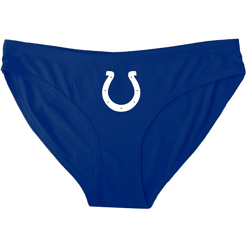 Womens Concepts Sport Royal Indianapolis Colts Solid Logo Panties, Size: S