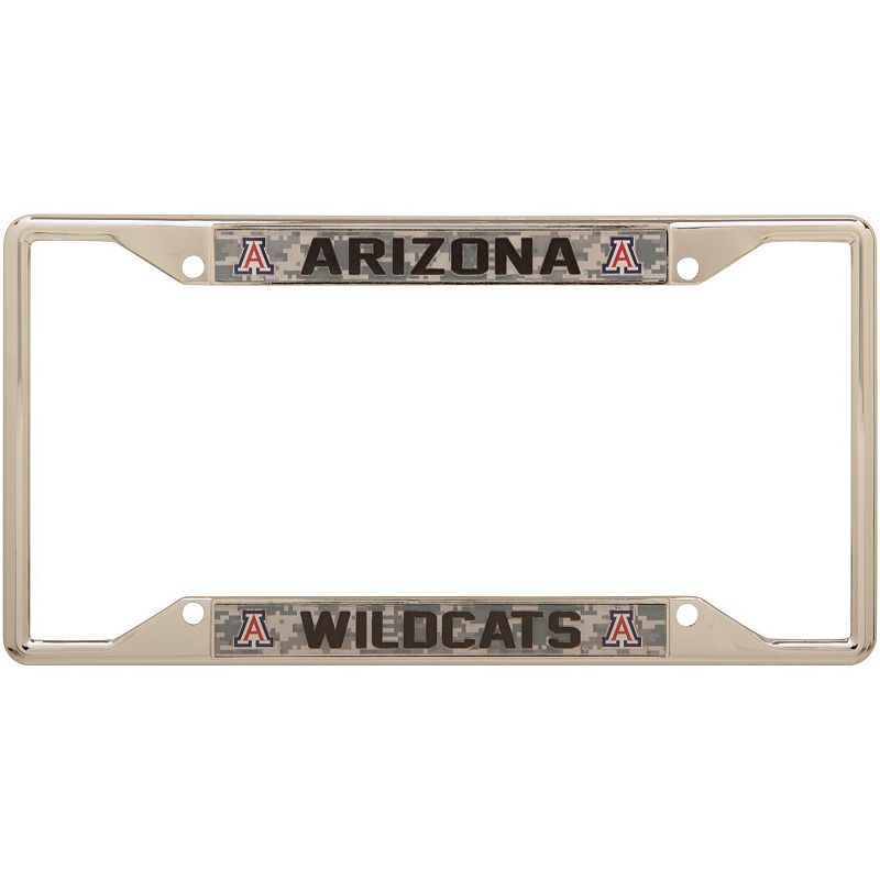 Arizona Wildcats Digital Camo Acrylic Inlay License Plate Frame, Multicolor