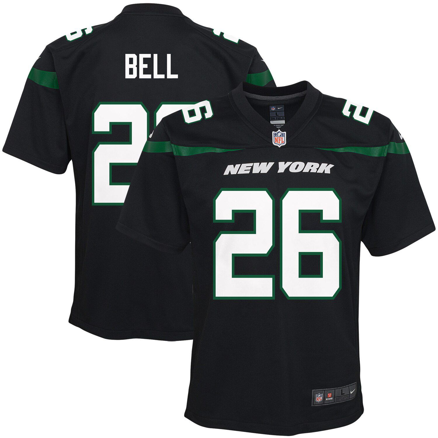 Youth Nike Le'Veon Bell Black New York 