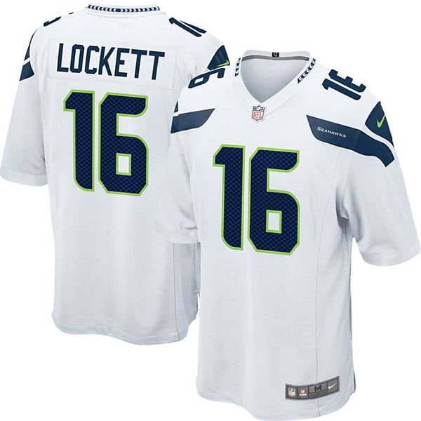 Autographed Tyler Lockett Jersey - Action Green Color Rush Nike